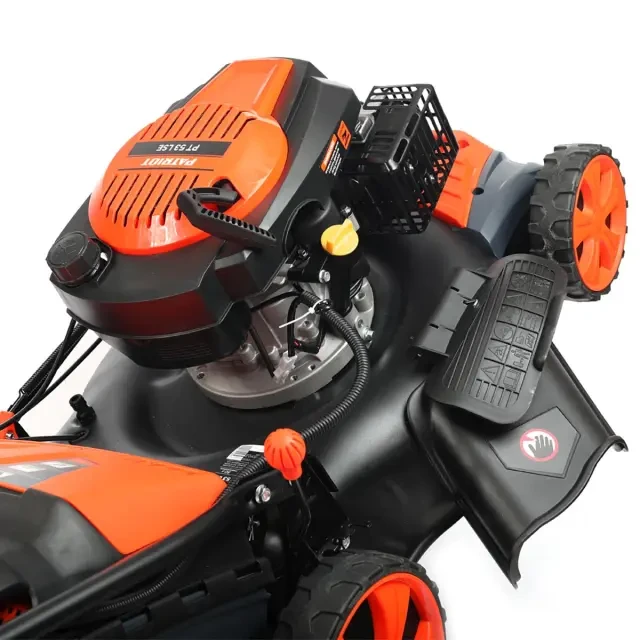 Бензиновая газонокосилка самоходная Patriot PT 53LSE Бензиновая газонокосилка самоходная Patriot PT 53LSE