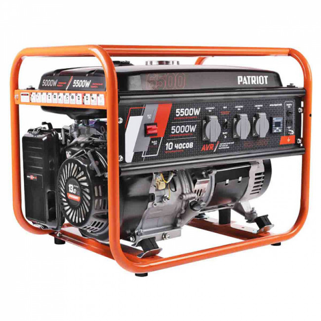 Бензиновый генератор Patriot GRS 6500 Бензиновый генератор Patriot GRS 6500