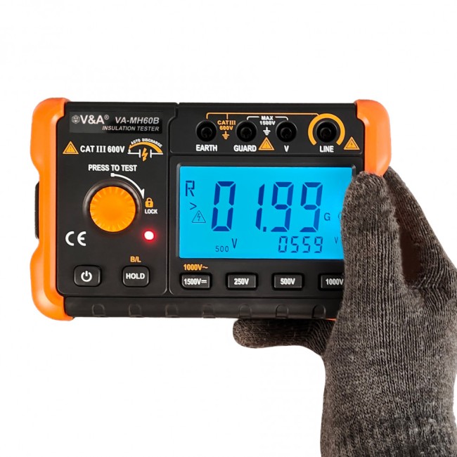 Мегаомметр VA-MH60B Мегаомметр VA-MH60B