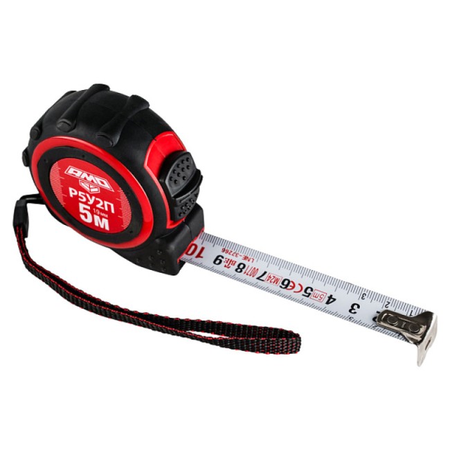 Рулетка измерительная AMO Р5У2П (с поверкой) Рулетка измерительная AMO Р5У2П (с поверкой)