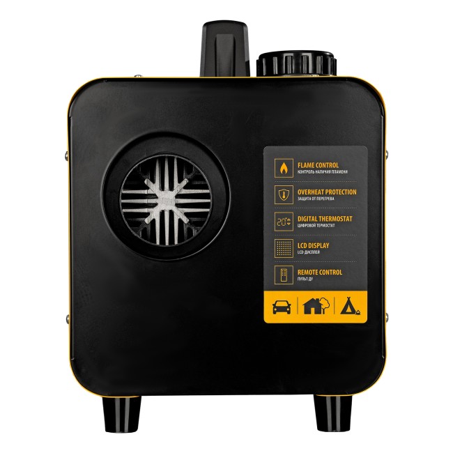 Дизельная тепловая портативная пушка  Flame-5, 5кВт Denzel Дизельная тепловая портативная пушка  Flame-5, 5кВт Denzel