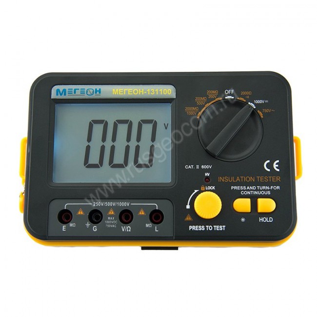 Мегаомметр МЕГЕОН 131100 Мегаомметр МЕГЕОН 131100