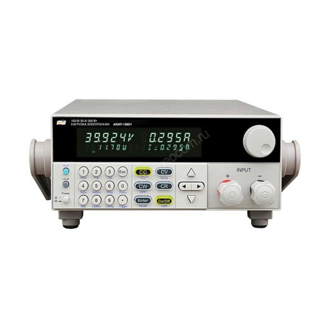 Программируемая электронная нагрузка постоянного тока АКИП-1380/1 Программируемая электронная нагрузка постоянного тока АКИП-1380/1