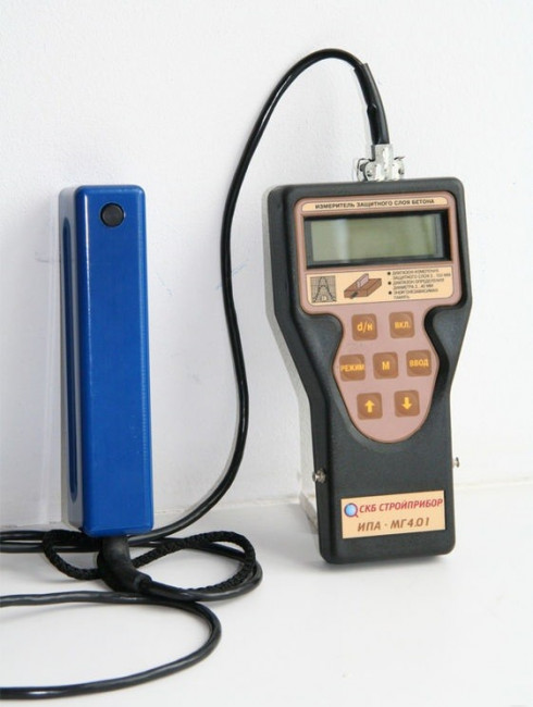 Измеритель защитного слоя бетона ИПА-МГ4 Измеритель защитного слоя бетона ИПА-МГ4