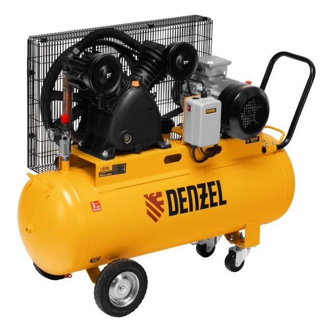 Компрессор воздушный ременной BCV 4000-T/100 Denzel Компрессор воздушный ременной BCV 4000-T/100 Denzel