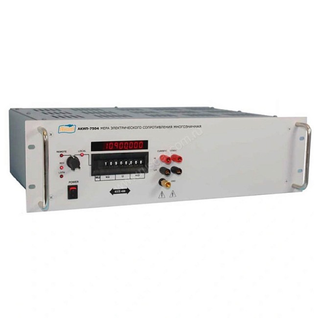 Мера сопротивления АКИП-7504/1 Мера сопротивления АКИП-7504/1