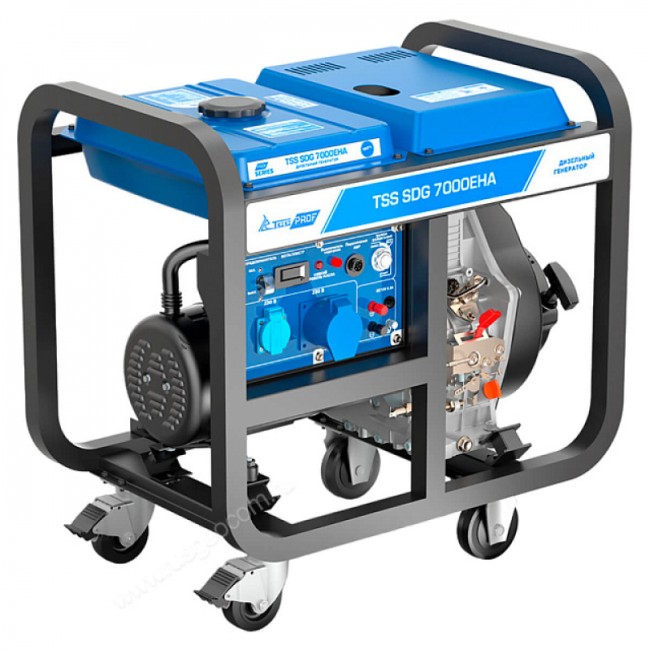 Дизельный генератор TSS SDG 7000EH3A NEW (100034)