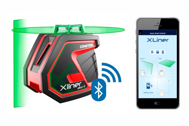 Лазерный нивелир Condtrol XLiner 360G Лазерный нивелир Condtrol XLiner 360G