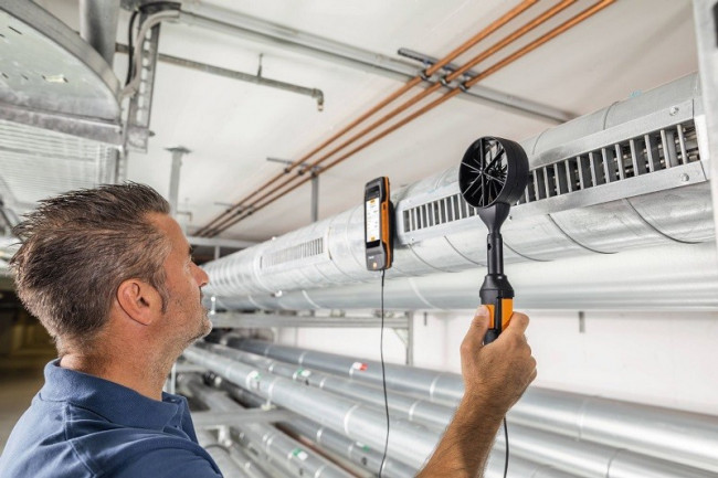 Комплект Testo 400 для вентиляции с зондом с обогреваемой струной