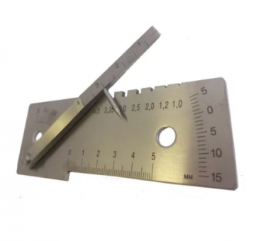 Универсальный шаблон сварщика УШС-3 АРГО с калибровкой