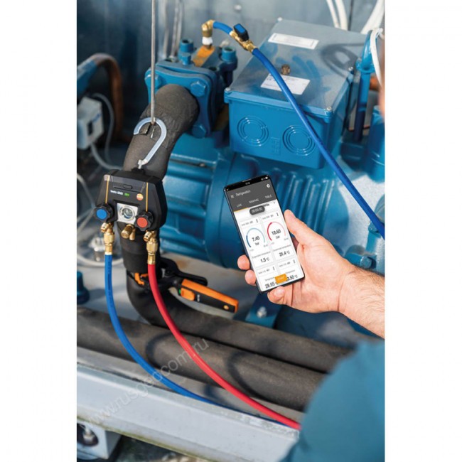 Цифровой манометрический коллектор Testo 550i Цифровой манометрический коллектор Testo 550i