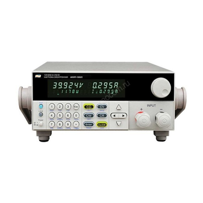 Программируемая электронная нагрузка постоянного тока АКИП-1383 Программируемая электронная нагрузка постоянного тока АКИП-1383