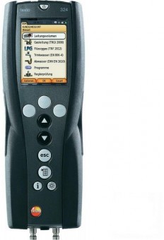Базовый комплект манометра Testo 324 Базовый комплект манометра Testo 324