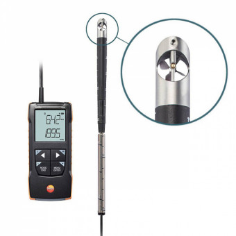 Анемометр Testo 416 с подключением к приложению Анемометр Testo 416 с подключением к приложению