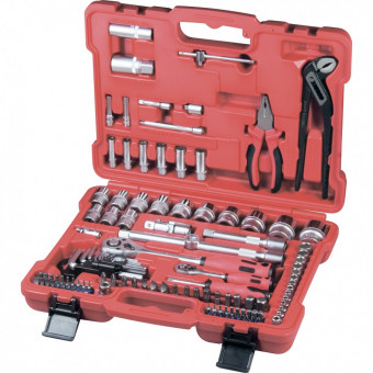 Набор слесарно-монтажный 1/4, 1/2, 5/16" 117 предметов Matrix ProFI Набор слесарно-монтажный 1/4, 1/2, 5/16" 117 предметов Matrix ProFI