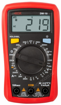 Мультиметр RGK DM-10 с поверкой Мультиметр RGK DM-10 с поверкой